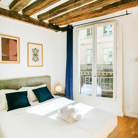 شقة Bnbnova - 1br - Le Louvre & Rivoli باريس
