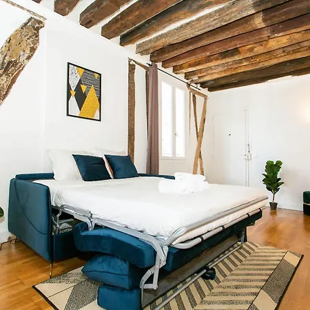 Bnbnova - 1br - Le Louvre & Rivoli شقة باريس